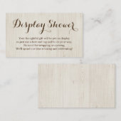 Display-Duschvorrichtung für die Einladung - rusti (Vorne/Hinten)