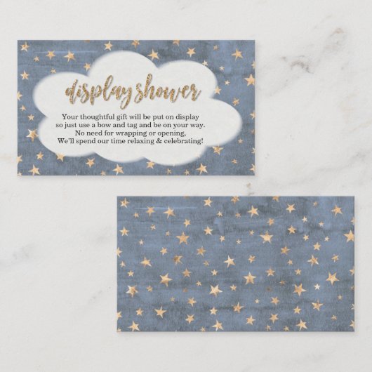 Display Duschvorrichtung - Kinderdusche Einladung (Vorne/Hinten)