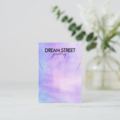 Display-Karte für Aquarellfarben Visitenkarte (Stehend Vorderseite)