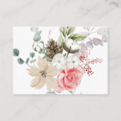 Display-Karte für den Aquarellturm | Brautparty Begleitkarte (Rückseite)