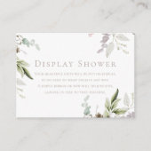 Display-Karte für den Aquarellturm | Brautparty Begleitkarte (Vorderseite)