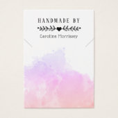 Display-Karte für den Wasserfarbensplash (Vorderseite)