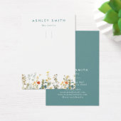 Display-Karte für elegante Wildblume Schlüsselanhä (Schreibtisch)