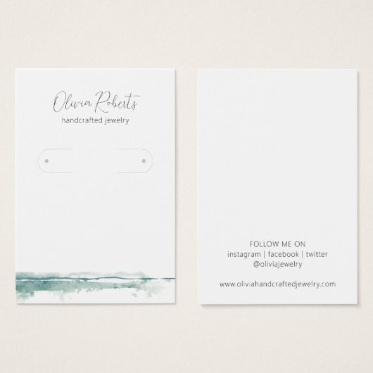 Display-Karte für moderne Skriptkasten-Ohren (Vorne & Hinten)