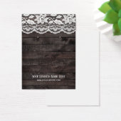 Display-Karten für die Holzlasche (Schreibtisch)