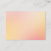 Display Showdusche Western Hübsch Stars Brautparty Begleitkarte (Rückseite)