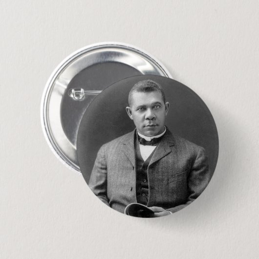 Disponent T. Washington, 1903 Button (Vorne & Hinten)