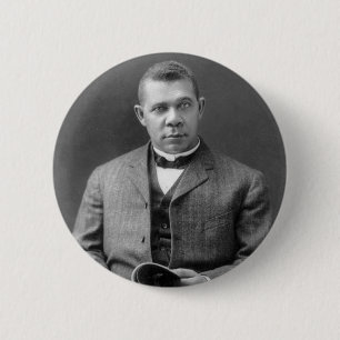 Disponent T. Washington, 1903 Button