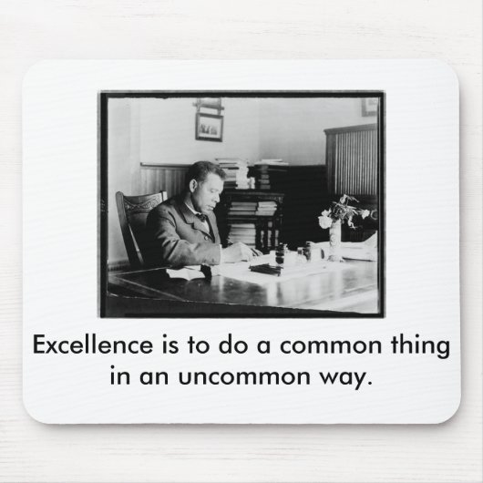 Disponent T. Washington Mousepad (Vorne)