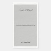 Disposable Paper Napkins Guest Towels Party Serviette (Vorderseite)