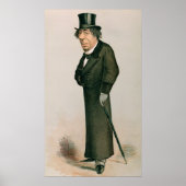 Disraeli, Benjamin Poster (Vorne)