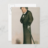 Disraeli, Benjamin Postkarte (Vorne/Hinten)