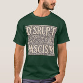 DISRUPT FASCISM T-Shirt (Vorderseite)