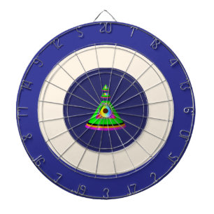 Dissected Pyramid Wiedersehen Bachelor Party Fun Dartscheibe
