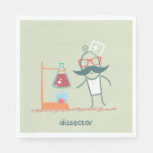 Dissector Scientists Napkins Serviette (Vorderseite)