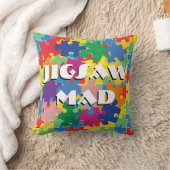 Dissektologe Jigsaw Puzzle Lover zusammengestellt Kissen (Decke)