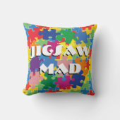 Dissektologe Jigsaw Puzzle Lover zusammengestellt Kissen (Vorderseite)