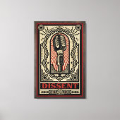 Dissenstarke Canvas Print Leinwanddruck (Vorderseite)