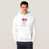 Dissent ist das Soul der Demokratie Patriotisch We Hoodie (Vorne ganz)