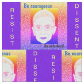 Dissent, Residenz Notorous RGB Stoff (Nahaufnahme)