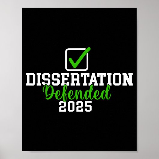 Dissertation 2025 für PhD EDD Doktortitel verteidi Poster (Vorne)