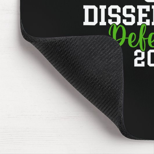 Dissertation verteidigt 2025 für Phd Edd Doctorate Mousepad (Ecke)