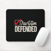 Dissertation verteidigt - Doktorand Dr. Mousepad (Mit Mouse)