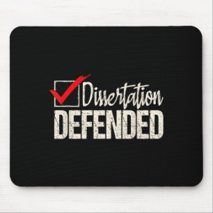 Dissertation verteidigt - Doktorand Dr. Mousepad