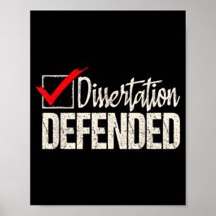 Dissertation verteidigt - Doktorand Dr. Poster
