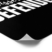 Dissertation verteidigt Phd Abschluss Funny Doctor Poster (Ecke)