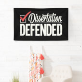 Dissertation verteidigter Doktortitel Abschluss Banner (Insitu)
