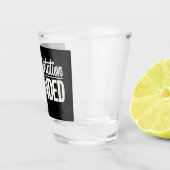 Dissertation verteidigter Doktortitel Abschluss Schnapsglas (Rechts)