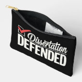 Dissertation verteidigter Doktortitel Abschluss Zubehörtasche (Offen)