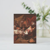 Dissolut Household von Jan Steen Postkarte (Stehend Vorderseite)