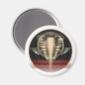 Dissolvo Ray Round Magnet (Vorderseite/Rückseite)