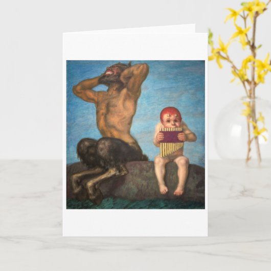 Dissonanz | Franz von Stuck | Karte (Gelbe Blume)