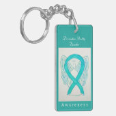 Dissoziative Identitätsstörung Bewusstseinsbildung Schlüsselanhänger (Vorderseite links)