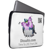 Dissulto - Laptop-Sieb 13" Laptopschutzhülle (Vorne Rechts)