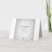 Distance Happy Holidays Vater und Stepama Karte (Rückseite)