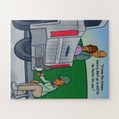 Distance Learning Jigsaw Puzzle 56 Stücke (Horizontal)