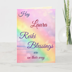 Distance Reiki wird gut grüßen Karte