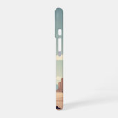 Distant Fuel Stop iPhone 16 Hülle (Linke Seite)