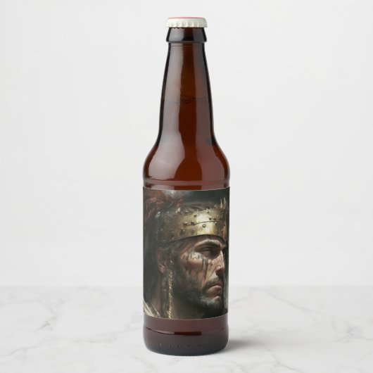 Distant War Bierflaschenetikett (Vorderseite)