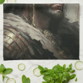 Distant War Geschirrtuch (Gefaltet)