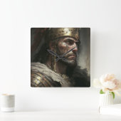 Distant War Quadratische Wanduhr (Zuhause)