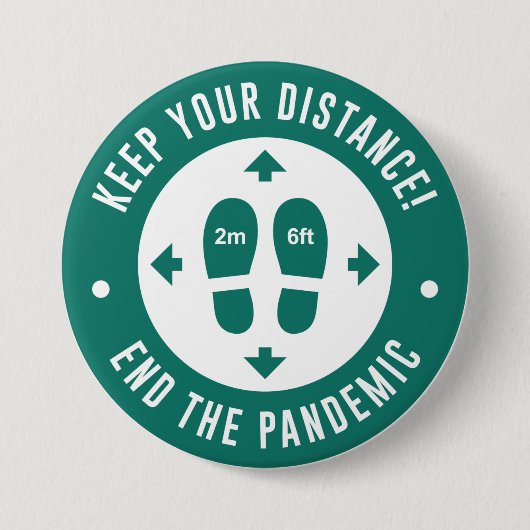 Distanz behalten button (Vorderseite)