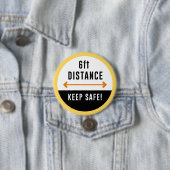 Distanz behalten button (Beispiel)