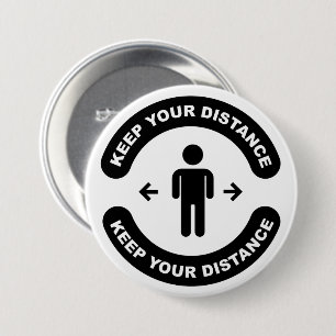 Distanz behalten button