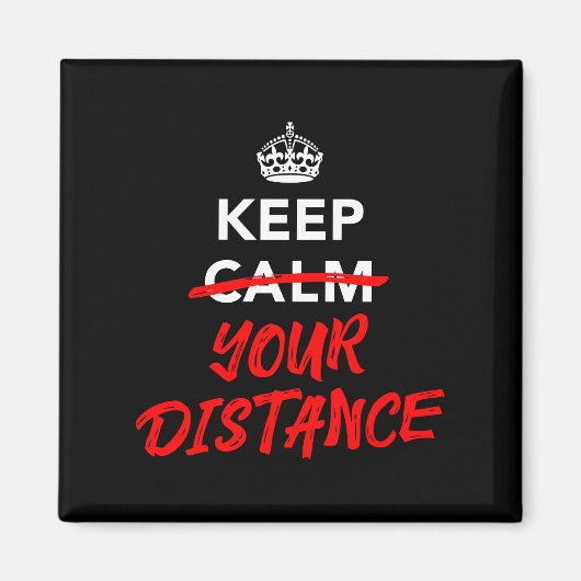 Distanz behalten magnet (Vorne)