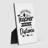 Distanz des Lehrers Fotoplatte (Seite)